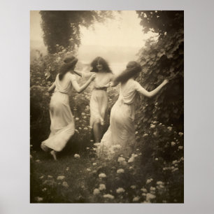 Mooie chique  meisjes poster