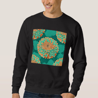 Mooie Chrysanthemum Bloem Illustratie Unieke Wo Trui
