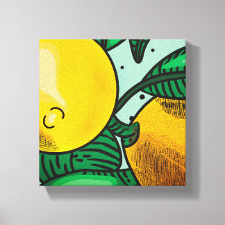 Mooie citroenen Canvasprint Canvas Afdruk