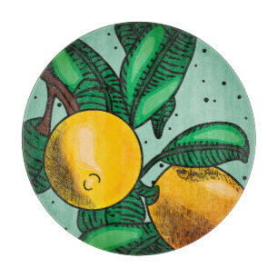 Mooie Citroenen Oven Mitt en Pot Houders Snijplank