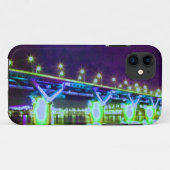 · · ♥☼Mooie City Nightscape iPhone 5 Hoesje (Achterkant (horizontaal))