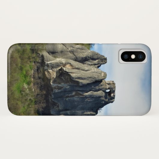 Mooie Cliffs Foto iPhone Case (Achterkant (horizontaal))