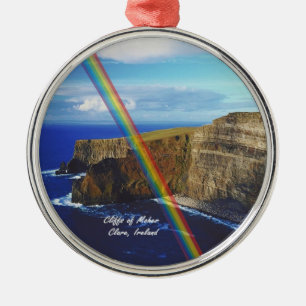 Mooie cliffs van het Moher Design #2 Metalen Ornament