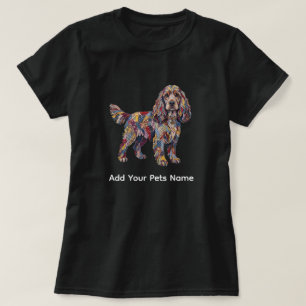 Mooie Cocker Spaniel Hond Design T-shirt