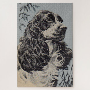 mooie cockerspaniel legpuzzel