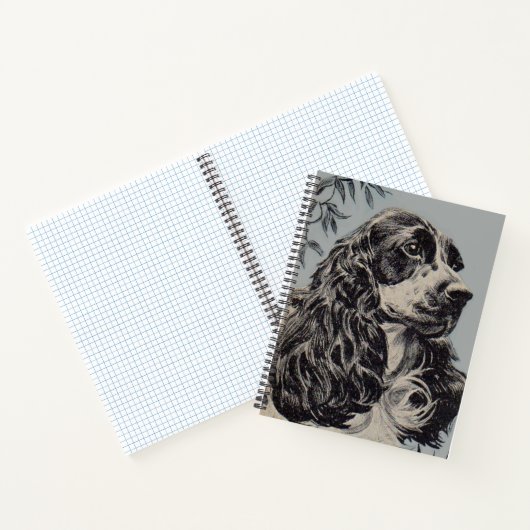 mooie cockerspaniel notitieboek (Binnen)