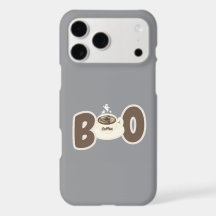 Mooie Coffee & Halloween Uil iPhone Hoesje