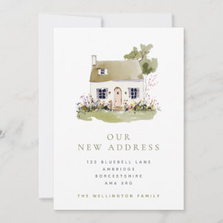 Mooie Cottage & Wildflowers verhuizen Aankondiging