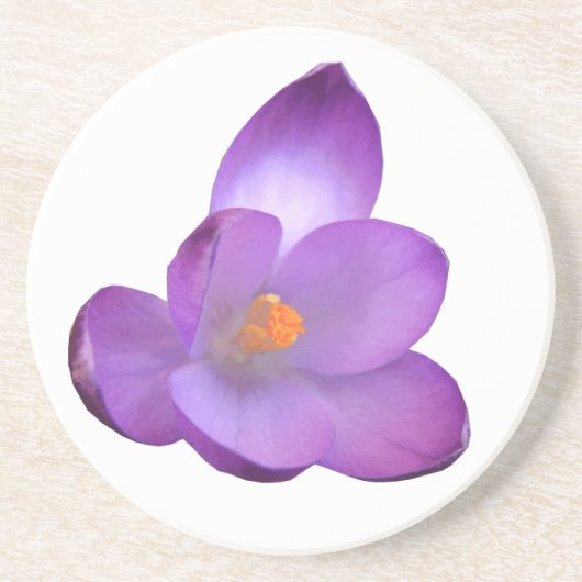Mooie Crocus Flower Onderzetters (Voorkant)