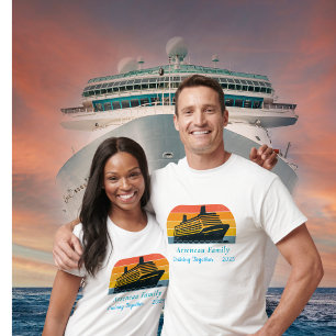 Mooie cruise samen vakantie voor het gezin persona t-shirt