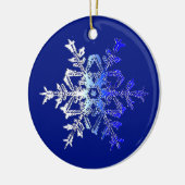 Mooie Crystalline Snowflake Ornament (Links)