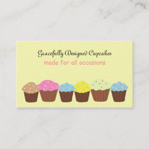 Mooie Cupcakes Visitekaartje