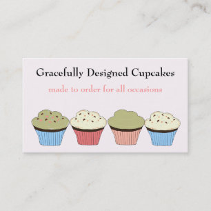 Mooie Cupcakes Visitekaartje