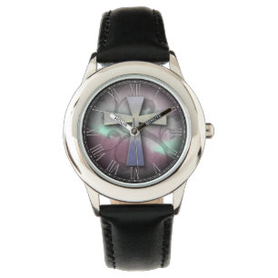 Mooie Custom Christelijk Jesus Rustic Cross Horloge