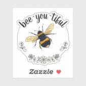 Mooie Cute Bumblebee Sticker (Vel)
