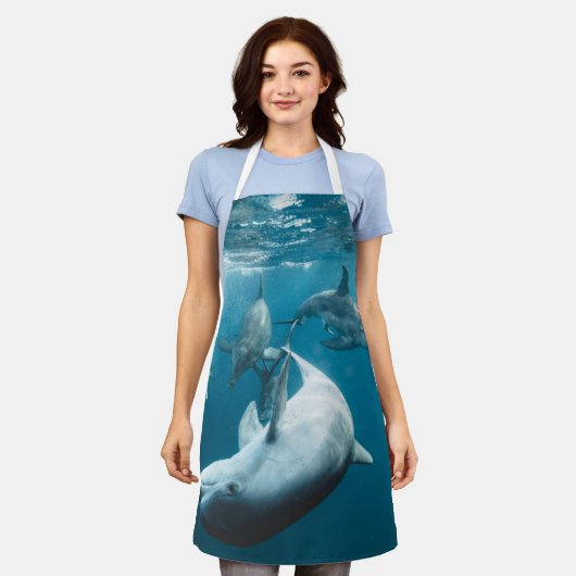 Mooie Cute Dolphins Schort (Gedragen)