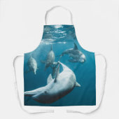 Mooie Cute Dolphins Schort (Voorkant)