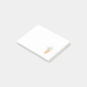 Mooie Cute Potplant Post-it® Notes (Schuin)