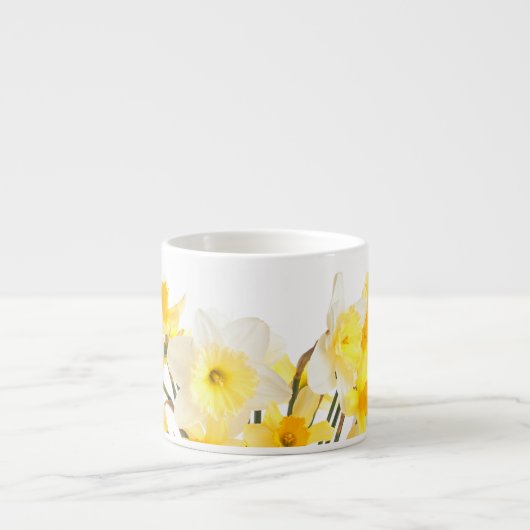 Mooie Daffodils Espresso-Mok Espresso Kop (Voorkant)