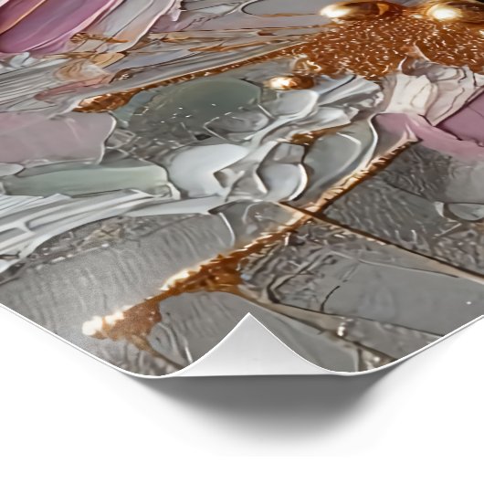 Mooie Dag Droom Glanzend Poster Perfect Poster (Hoek)