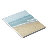 Mooie dag in het strand notitieblok (Schuin)