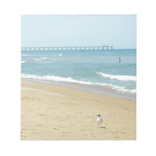 Mooie dag in het strand notitieblok (Voorkant)