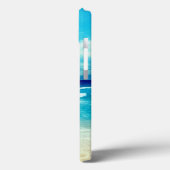 Mooie dag op het strand hoesje (Achterkant / Links)