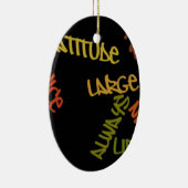 Mooie dag 's nachts Grote cadeautjes ornament (Rechts)