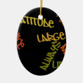 Mooie dag 's nachts Grote cadeautjes ornament (Voorkant)