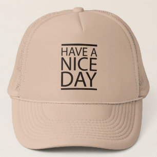 Mooie dag trucker pet