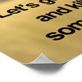 Mooie dag voor de valkerij poster (Hoek)