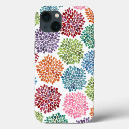Mooie Dahlia Flowers Apple Iphone Case Mate