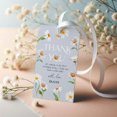 Mooie Daisy Wild, 11e verjaardag bedankt Cadeaulabel