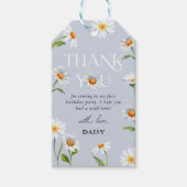 Mooie Daisy Wild, 11e verjaardag bedankt Cadeaulabel (Voorkant)