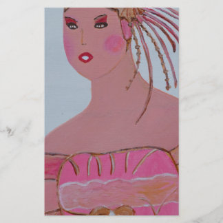 Mooie dame 3.JPG Briefpapier