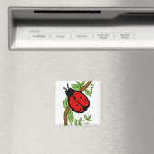 Mooie dame bug magneet (Insitu (Vaatwasser))