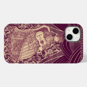 Mooie dame met gitaar Case-Mate iPhone case (Achterkant (horizontaal))