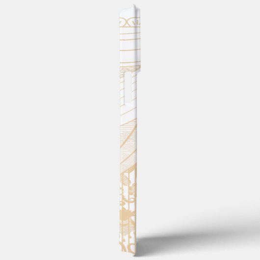 Mooie dame met gitaar Case-Mate iPhone case (Achterkant / Rechts)