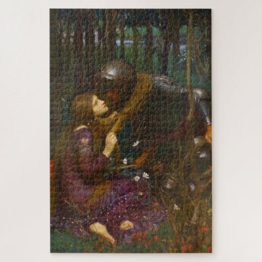 Mooie dame zonder medelijden legpuzzel (Verticaal)