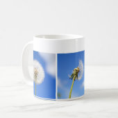 Mooie dandelion koffiemok (Voorkant links)