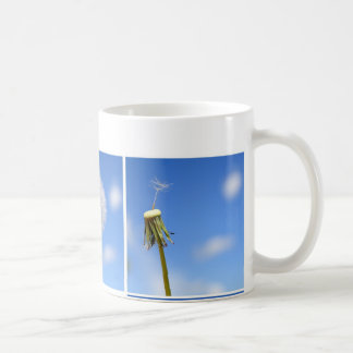 Mooie dandelion koffiemok