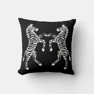 Mooie Dansende Zebras Kussen