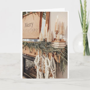**MOOIE DECOR EN CHRISTMAS WISSEN** FEESTDAGEN KAART