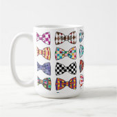 Mooie Decoratieve Bow Stropdas Patterns Mok (Links)