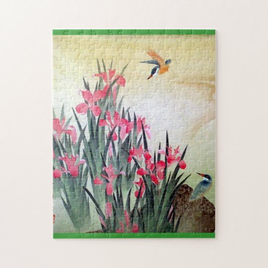 Mooie decoratieve oosterse kunst Puzzle Legpuzzel (Verticaal)