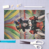 Mooie Demon Ring Leader Vrouw Decoupage Papier (Craft)