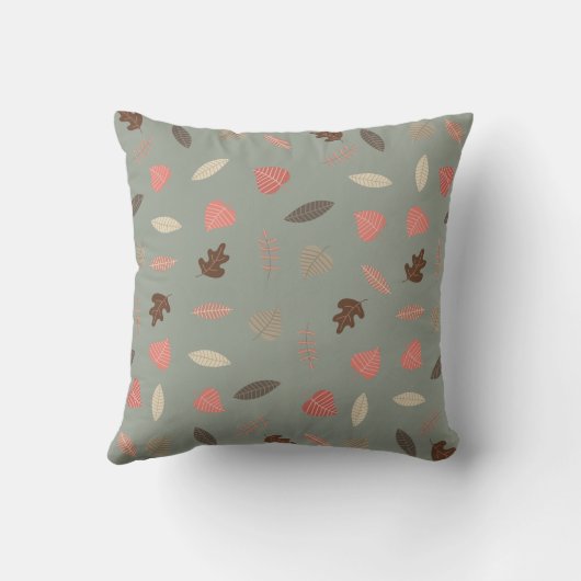 Mooie Dieren Vrienden van het Bos Monogram Initiaa Kussen (Achterkant)