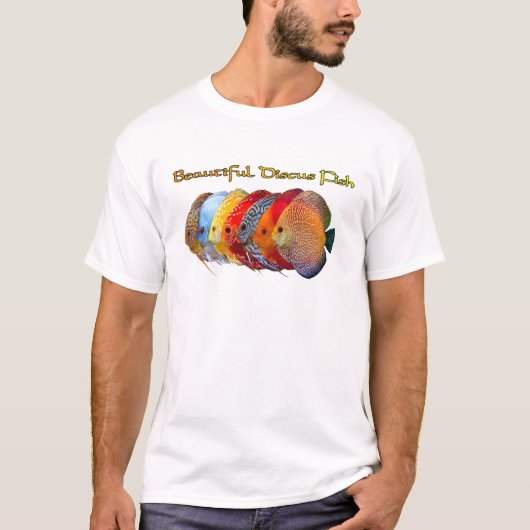 Mooie discus vis T-shirt (Voorkant)