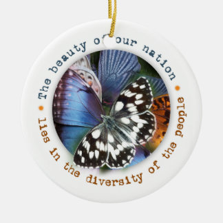 Mooie Diversity Holiday Ornament