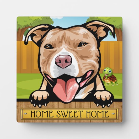 Mooie Dogs Plaques Fotoplaat (Voorkant)